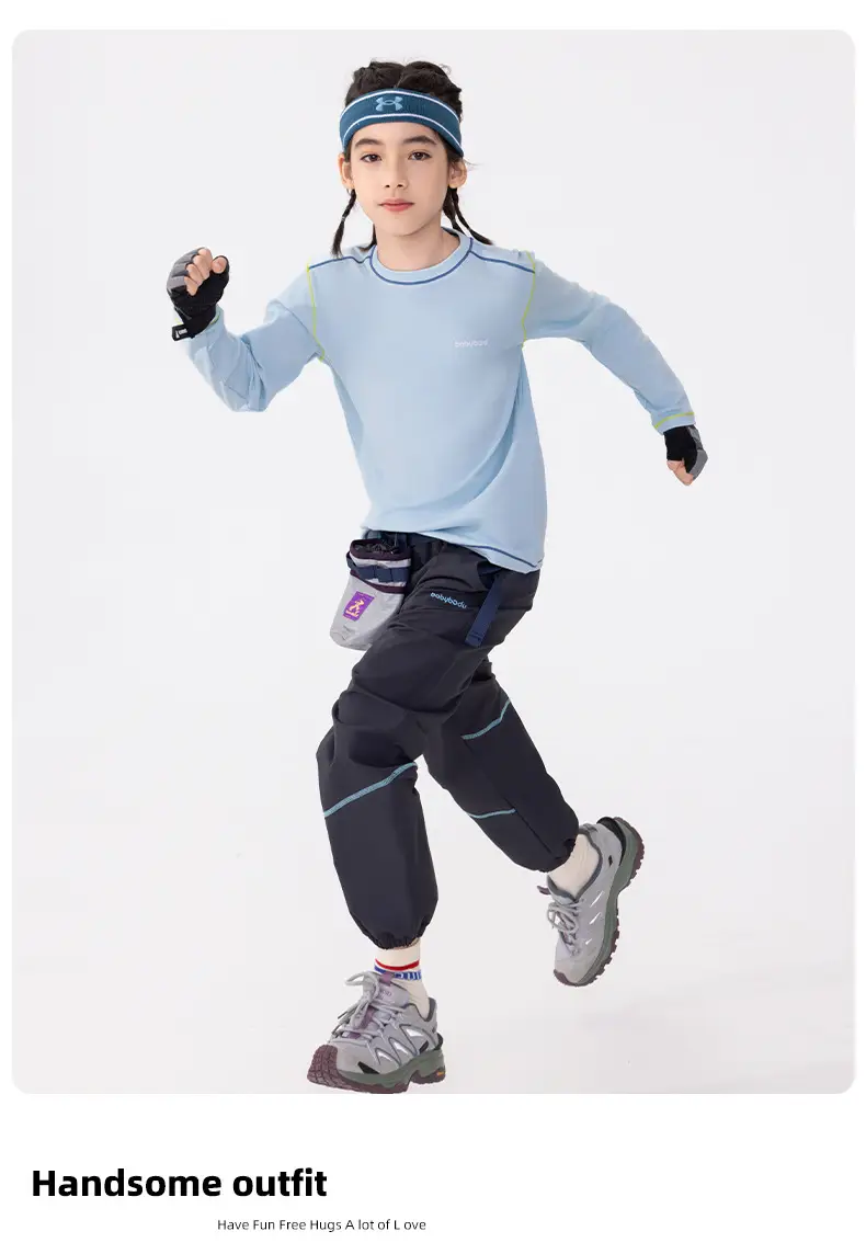 Girls Long Sleeve T-Shirt Orange Baby Dy 2025 — feature 17