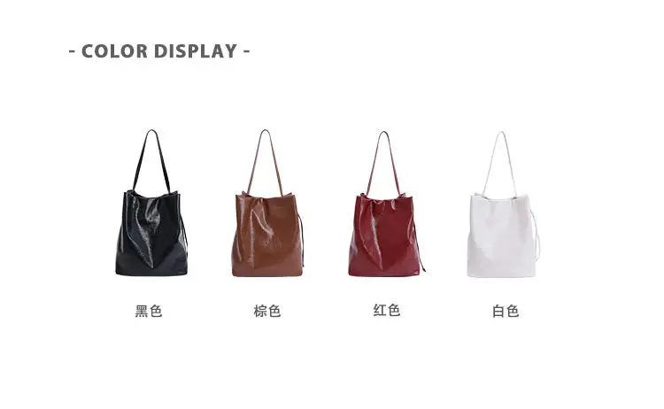 Women's Retro Leather Shoulder Bag Large Capacity Brown — feature 2