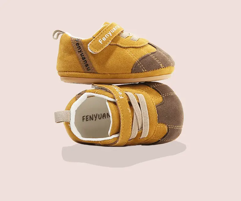 Baby Shoes Soft Sole 0-12 Months Brown — feature 23