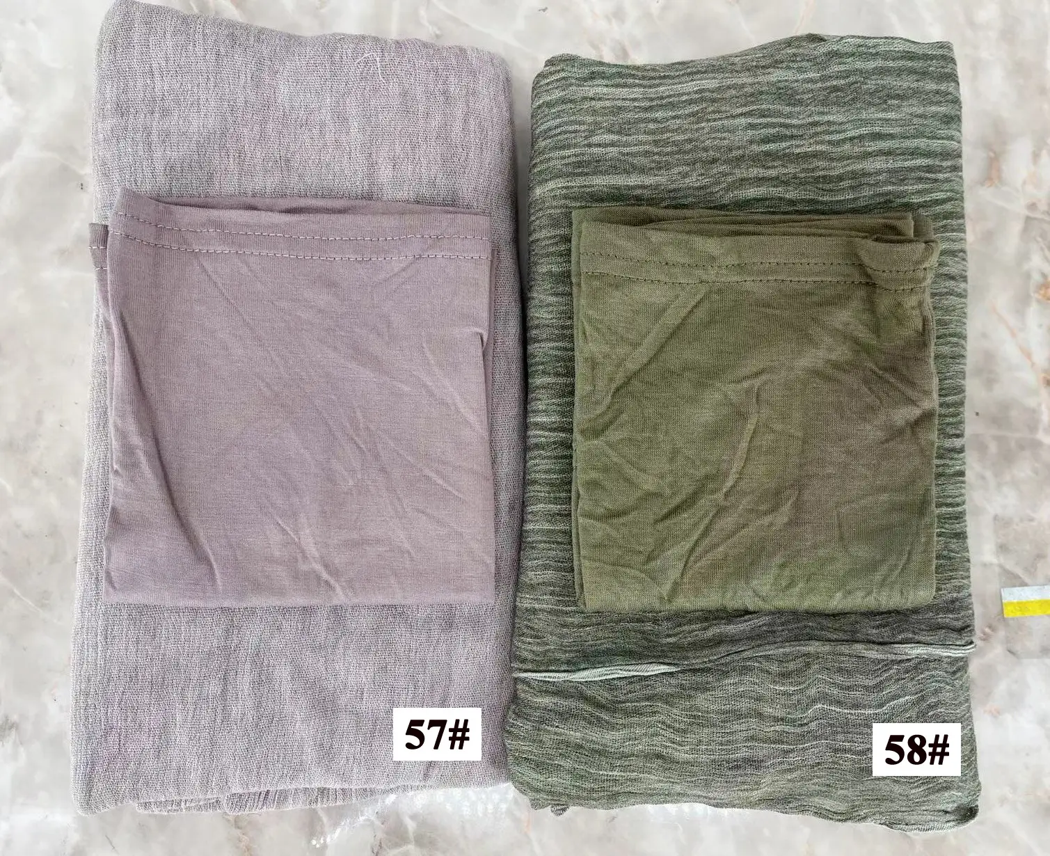 High-End Textured Artificial Silk Scarf Set 42# — feature 10