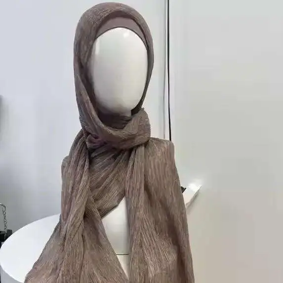 High-End Textured Artificial Silk Scarf Set 42# — feature 11