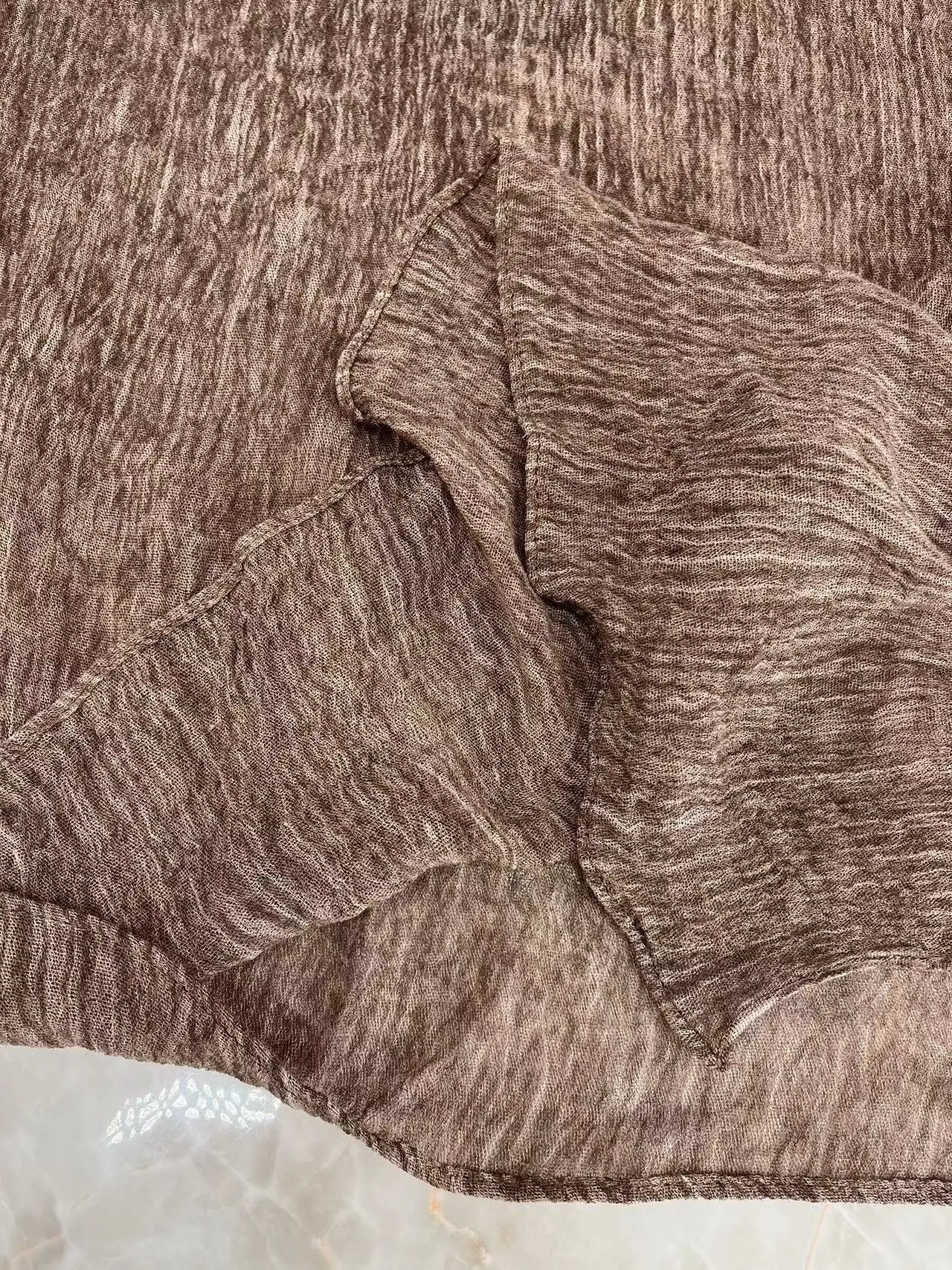 High-End Textured Artificial Silk Scarf Set 42# — feature 12