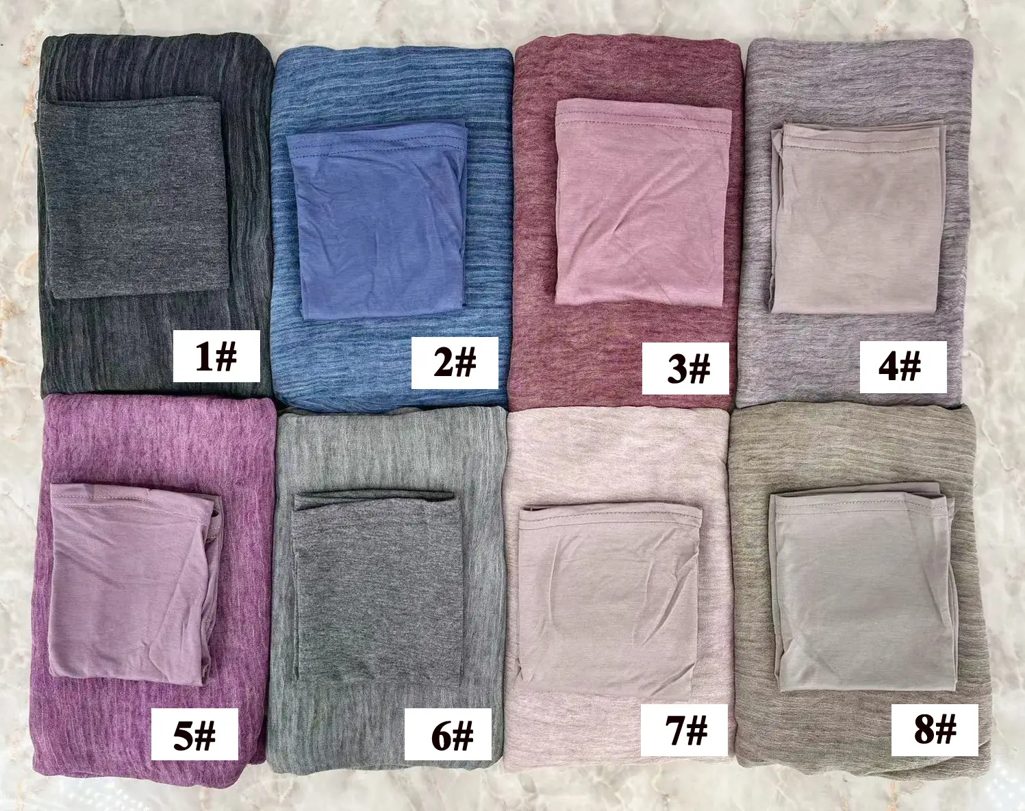 High-End Textured Artificial Silk Scarf Set 42# — feature 3