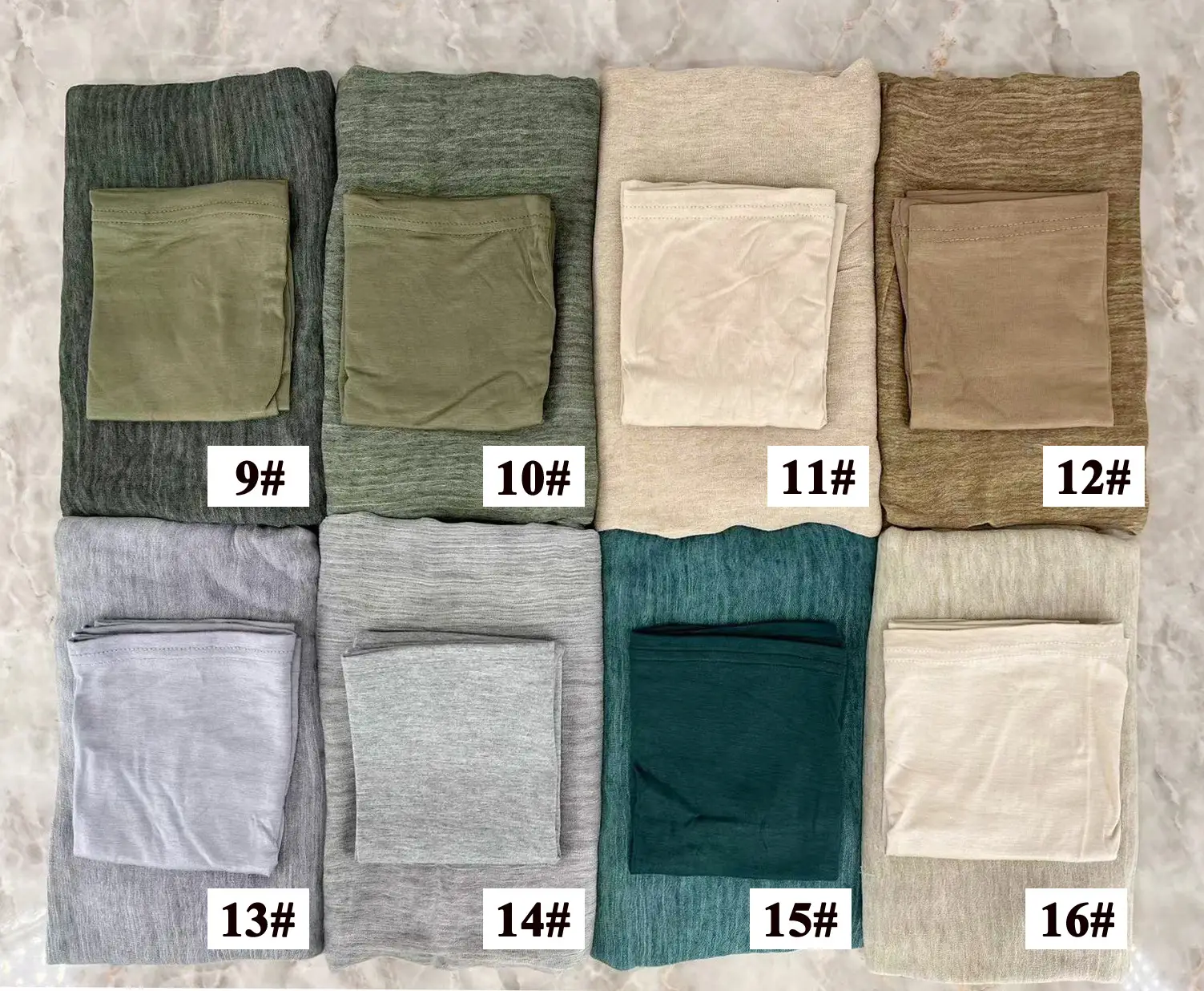High-End Textured Artificial Silk Scarf Set 42# — feature 4