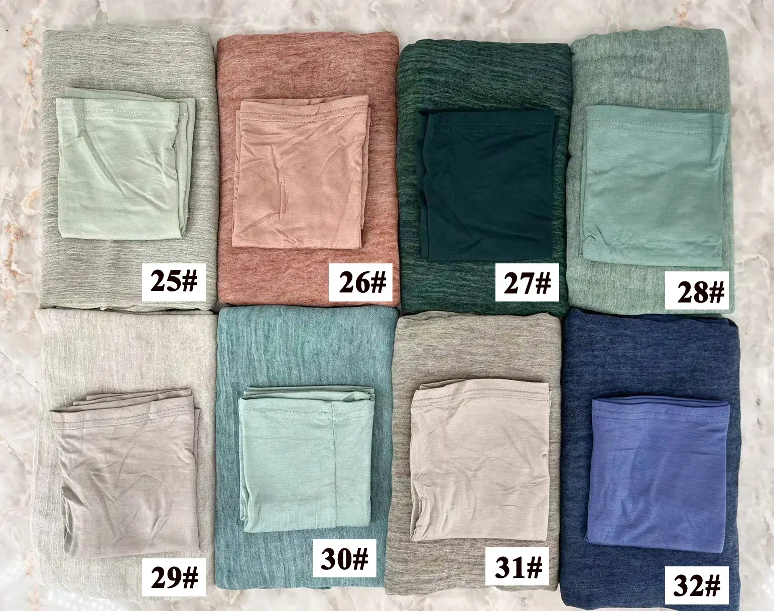 High-End Textured Artificial Silk Scarf Set 42# — feature 6
