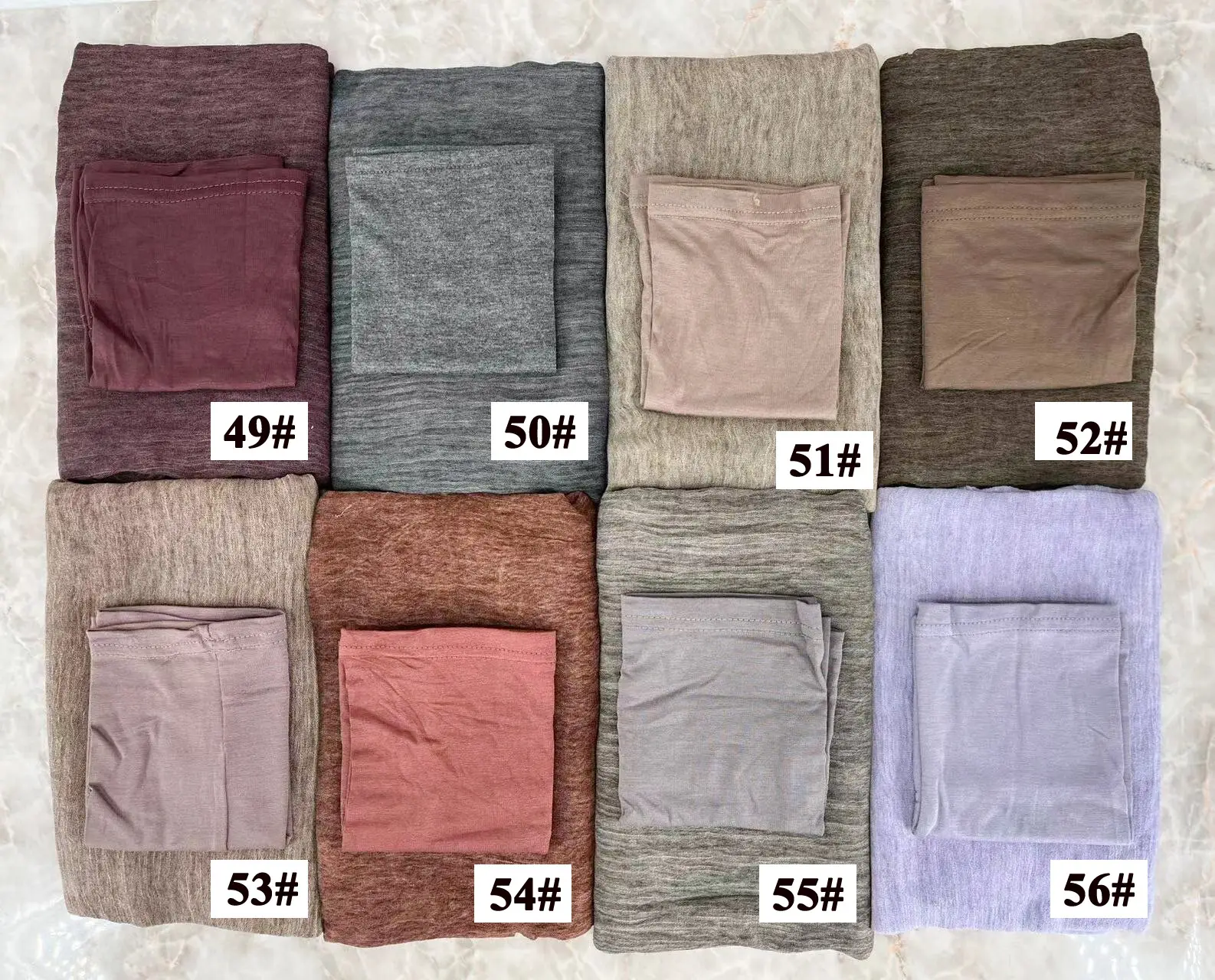 High-End Textured Artificial Silk Scarf Set 42# — feature 9