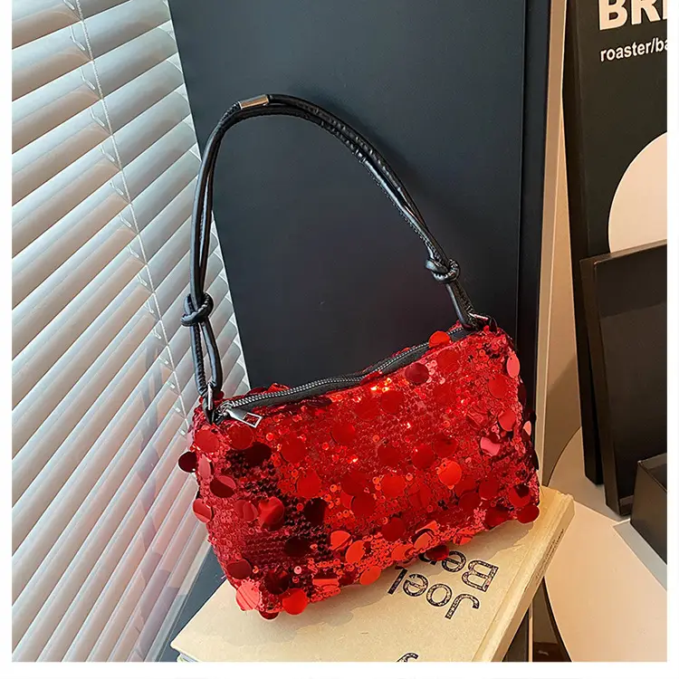 Silver Sequin Shoulder Bag for Women 2025 — feature 19