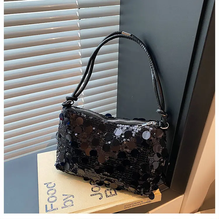 Silver Sequin Shoulder Bag for Women 2025 — feature 21