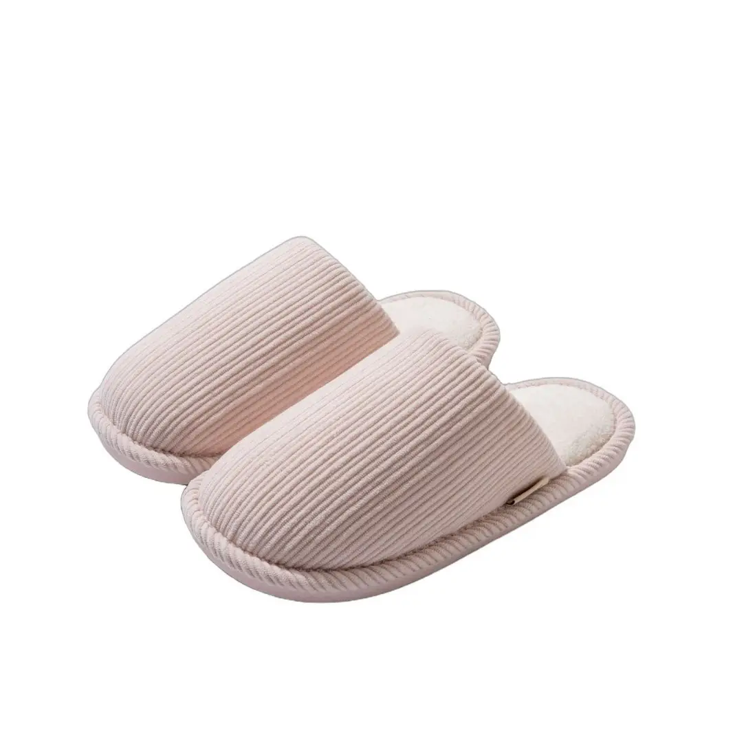 Japanese-Style Silent Slippers for Women Soft Cotton Autumn Winter - Image 9
