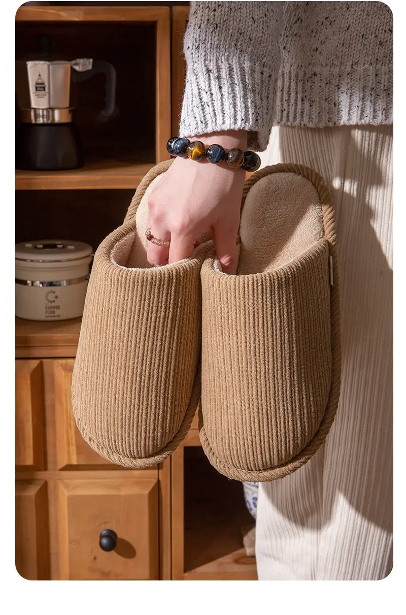 Japanese-Style Silent Slippers for Women Soft Cotton Autumn Winter — feature 11