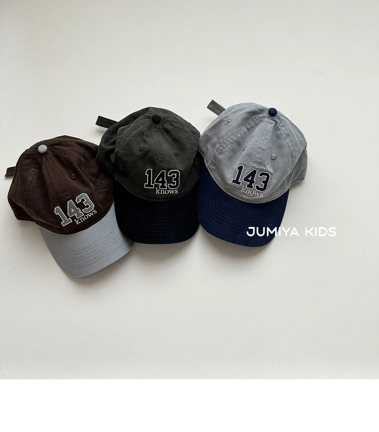 Children's 143 Baseball Cap Beige Black — feature 11