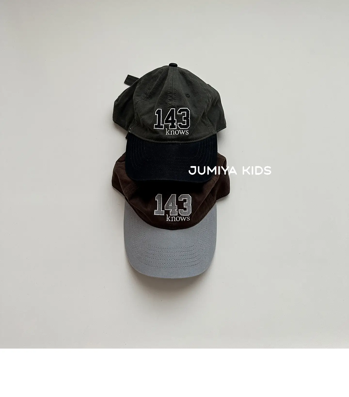 Children's 143 Baseball Cap Beige Black — feature 12