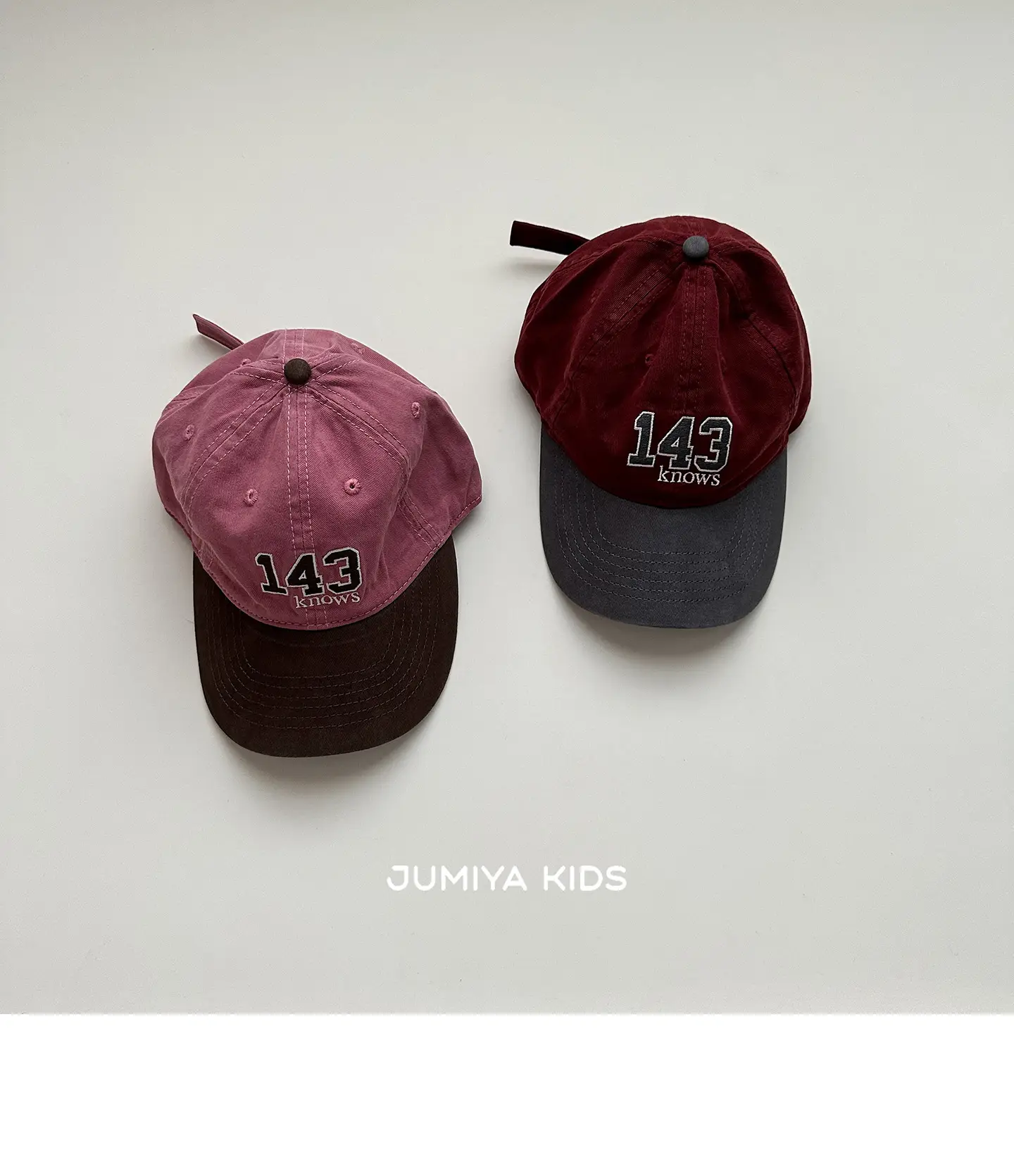 Children's 143 Baseball Cap Beige Black — feature 5