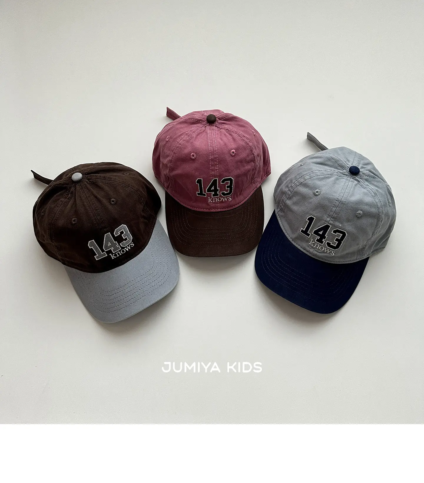 Children's 143 Baseball Cap Beige Black — feature 6