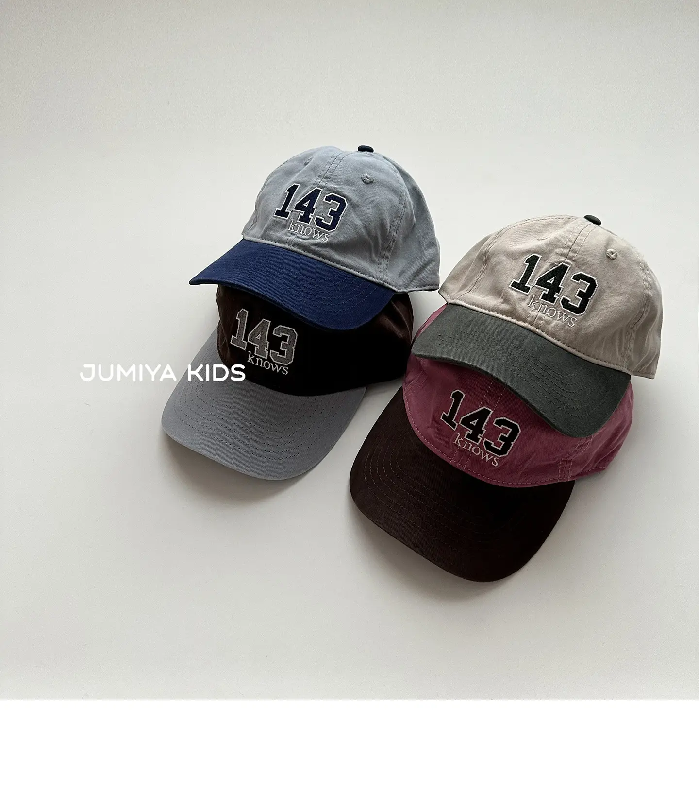 Children's 143 Baseball Cap Beige Black — feature 8