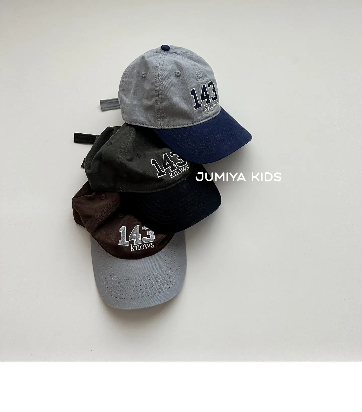 Children's 143 Baseball Cap Beige Black — feature 9