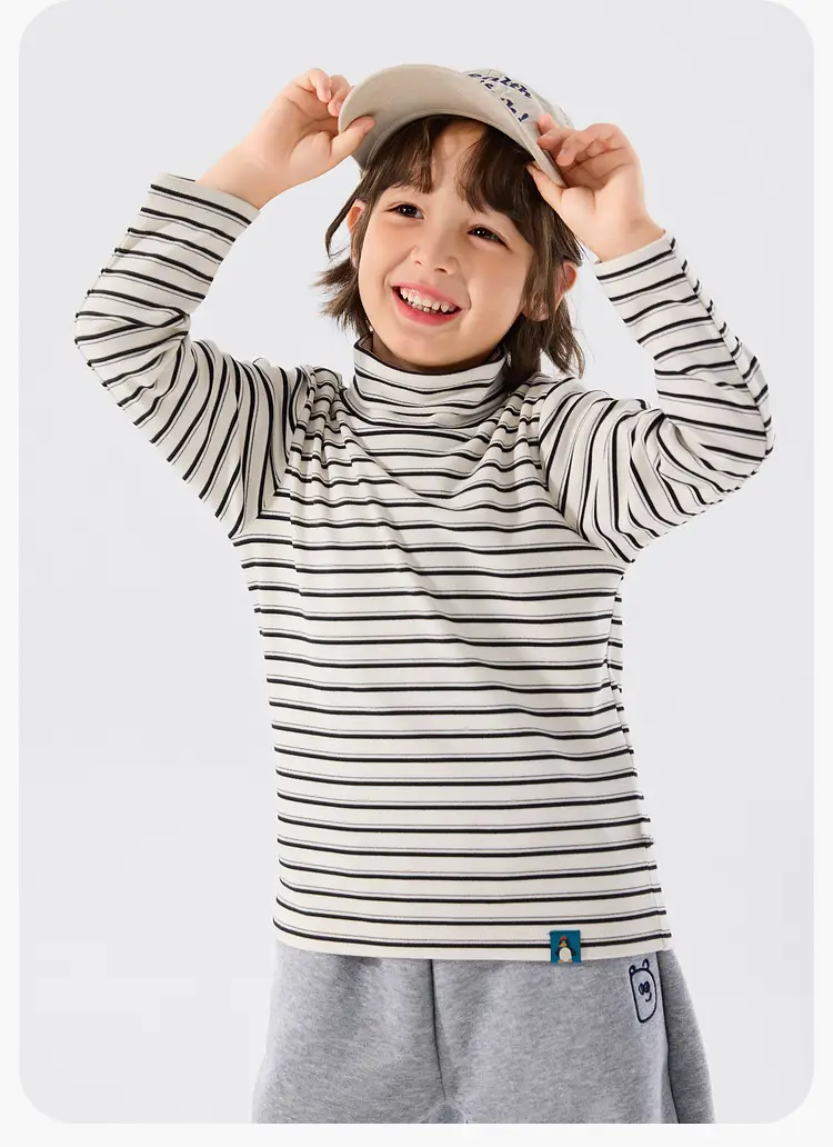 Winter Long Sleeve T-Shirt for Boys Girls Warm & Soft — feature 10