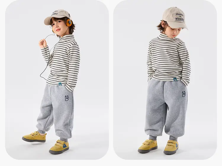 Winter Long Sleeve T-Shirt for Boys Girls Warm & Soft — feature 11