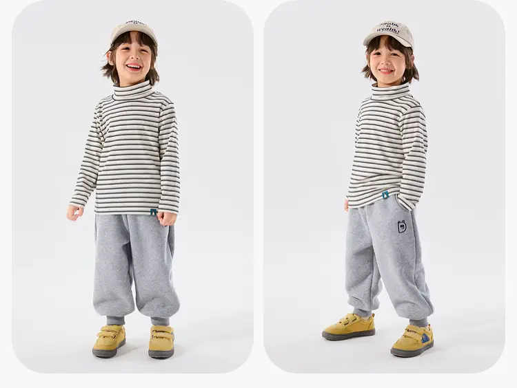 Winter Long Sleeve T-Shirt for Boys Girls Warm & Soft — feature 13