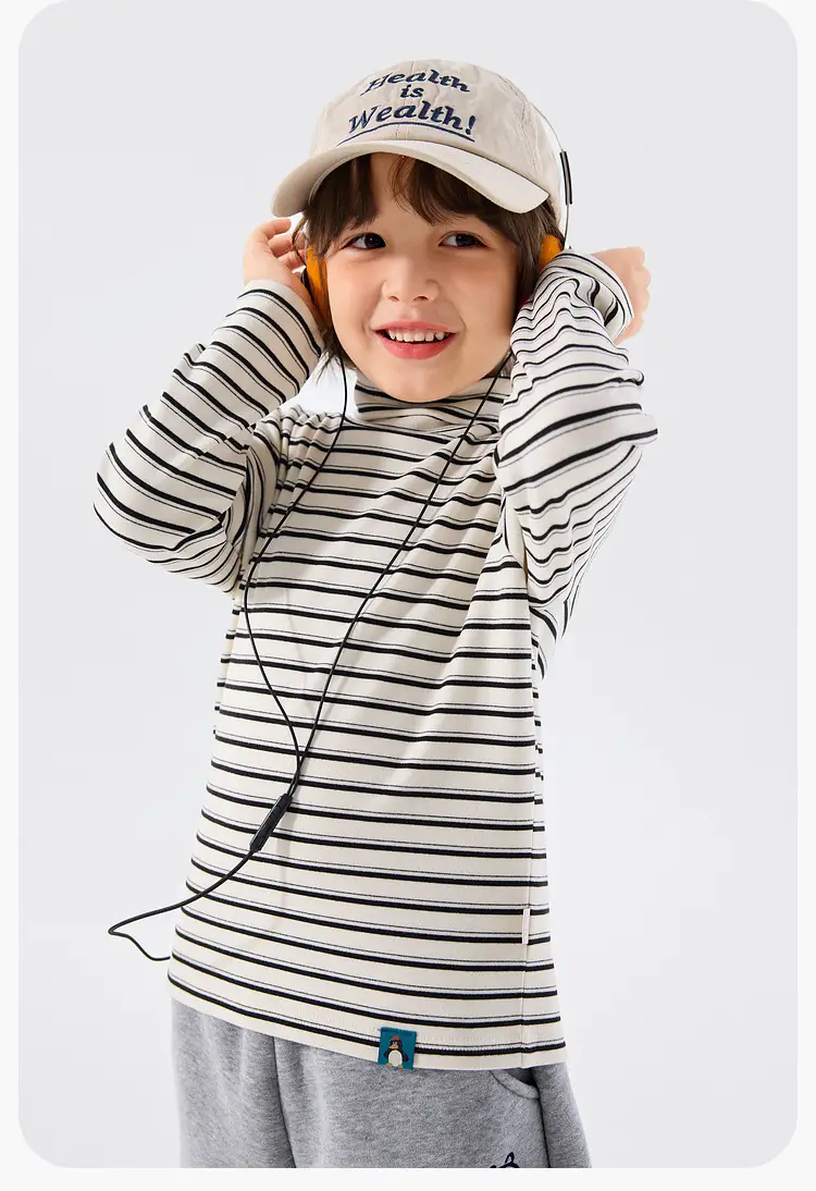 Winter Long Sleeve T-Shirt for Boys Girls Warm & Soft — feature 16