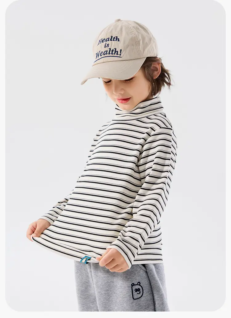 Winter Long Sleeve T-Shirt for Boys Girls Warm & Soft — feature 18