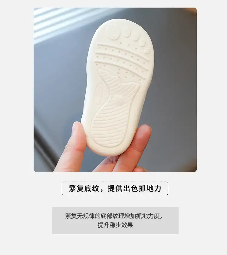 Baby Shoes White Soft Sole 0-2Yrs Boys Girls — feature 5
