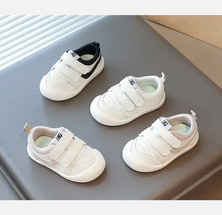 Baby Shoes White Soft Sole 0-2Yrs Boys Girls — feature 7