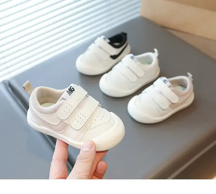 Baby Shoes White Soft Sole 0-2Yrs Boys Girls — feature 8