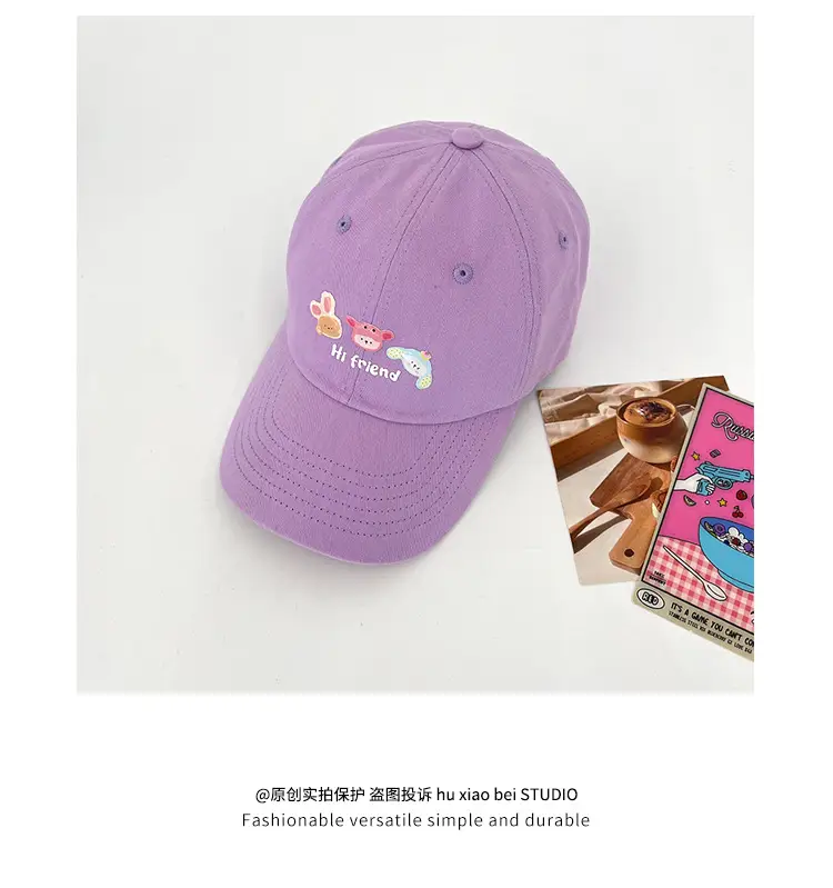 Pink Puppy Embroidered Baseball Cap for Women — feature 11