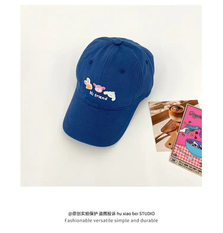 Pink Puppy Embroidered Baseball Cap for Women — feature 14