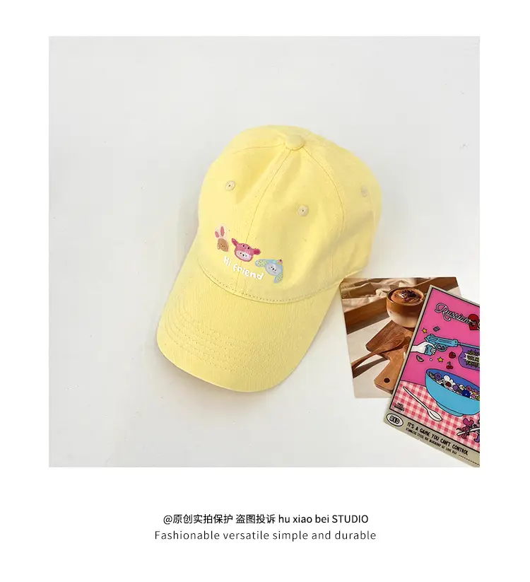 Pink Puppy Embroidered Baseball Cap for Women — feature 6