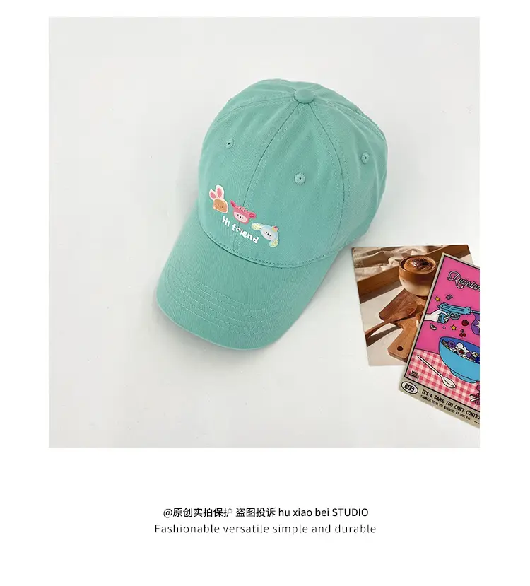 Pink Puppy Embroidered Baseball Cap for Women — feature 8