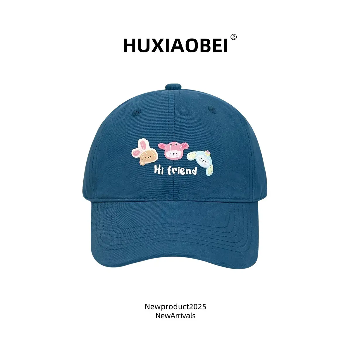 Pink Puppy Embroidered Baseball Cap for Women - Image 10