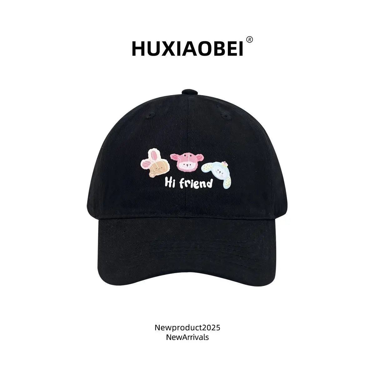 Pink Puppy Embroidered Baseball Cap for Women - Image 11