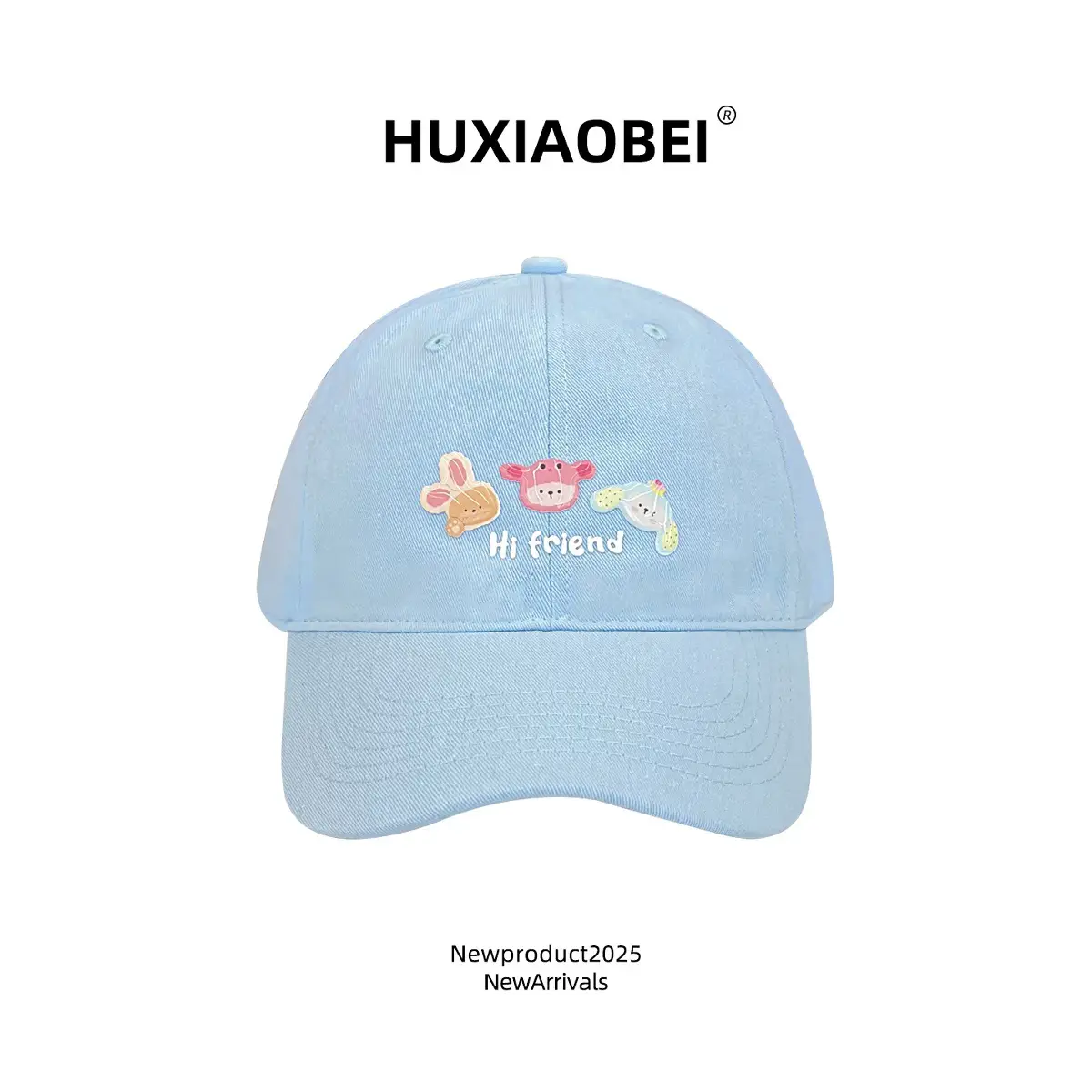 Pink Puppy Embroidered Baseball Cap for Women - Image 5