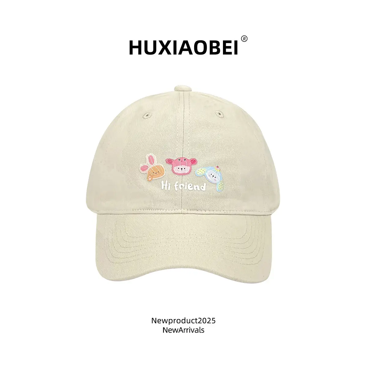 Pink Puppy Embroidered Baseball Cap for Women - Image 7