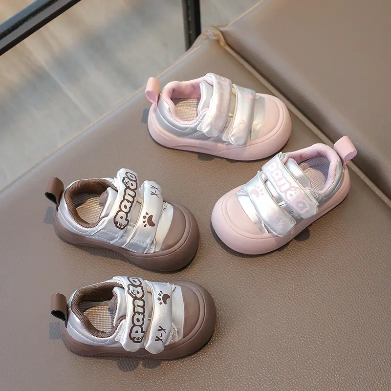 2024 New Autum Baby Shoes 0-1-2 Years Old Soft-Soled Baby Toddler Shoes Fashionable and Versatile Sneakers for Boys and Girls - Image 5