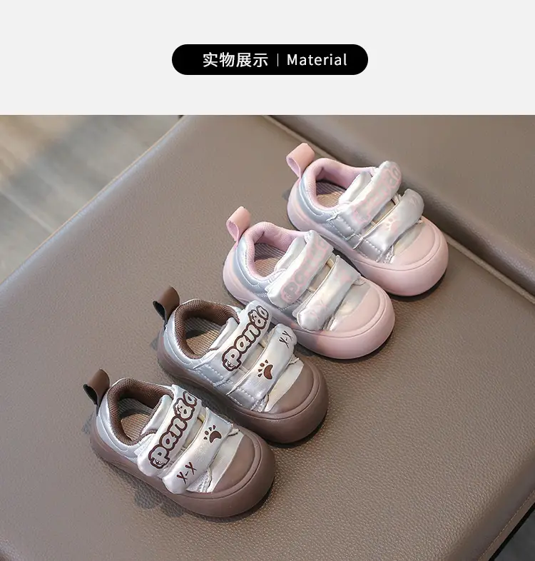 2024 New Autum Baby Shoes 0-1-2 Years Old Soft-Soled Baby Toddler Shoes Fashionable and Versatile Sneakers for Boys and Girls — feature 6