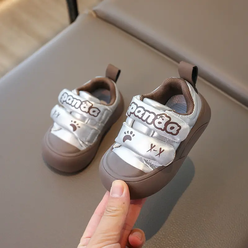 2024 New Autum Baby Shoes 0-1-2 Years Old Soft-Soled Baby Toddler Shoes Fashionable and Versatile Sneakers for Boys and Girls - Image 2