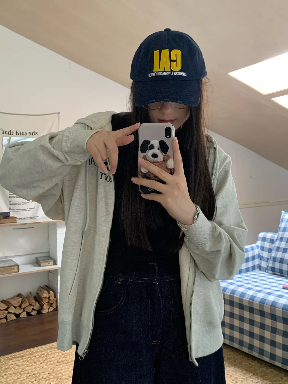 Women Baseball Cap with Letter Embroidery, Distressed Duckbill Cap for Spring — feature 1