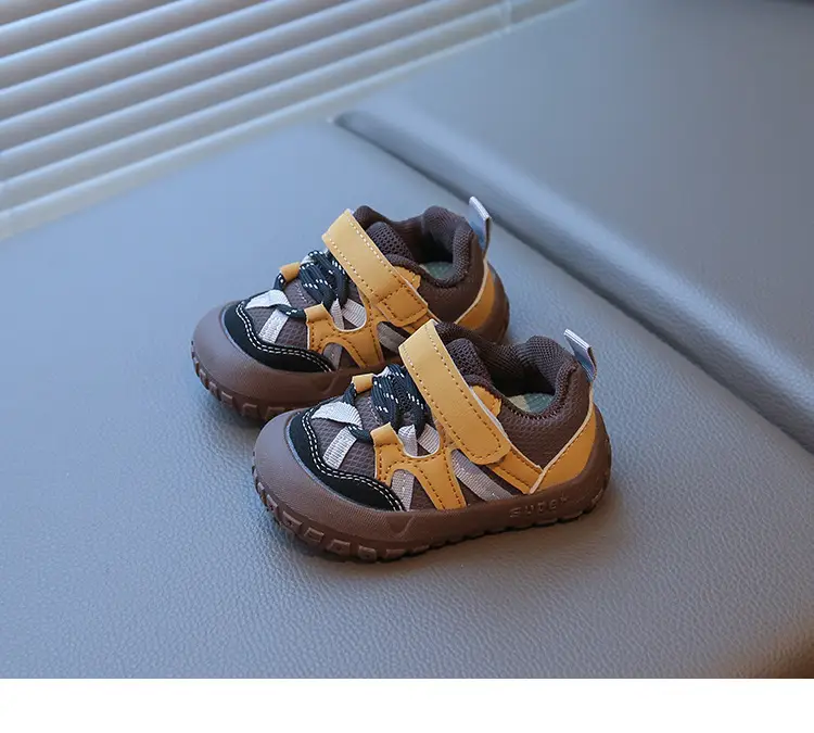Baby Casual Shoes Brown Non-Slip Lightweight Toddler — feature 11
