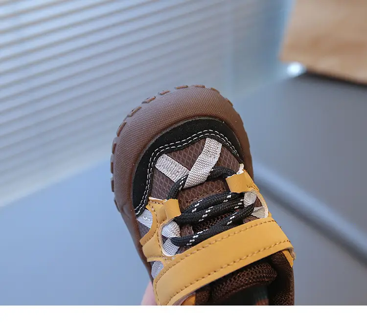 Baby Casual Shoes Brown Non-Slip Lightweight Toddler — feature 19