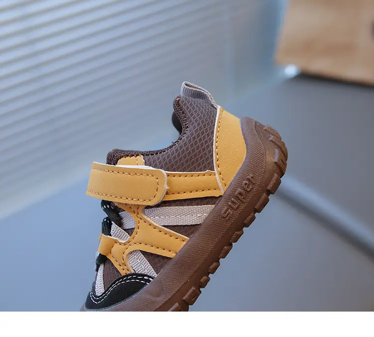 Baby Casual Shoes Brown Non-Slip Lightweight Toddler — feature 20
