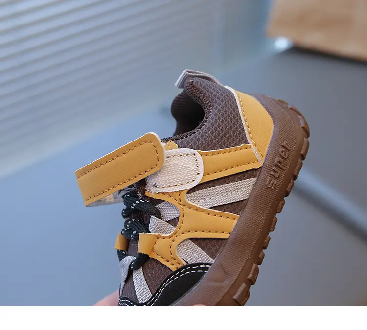 Baby Casual Shoes Brown Non-Slip Lightweight Toddler — feature 21