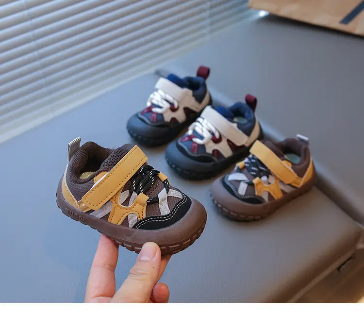 Baby Casual Shoes Brown Non-Slip Lightweight Toddler — feature 8