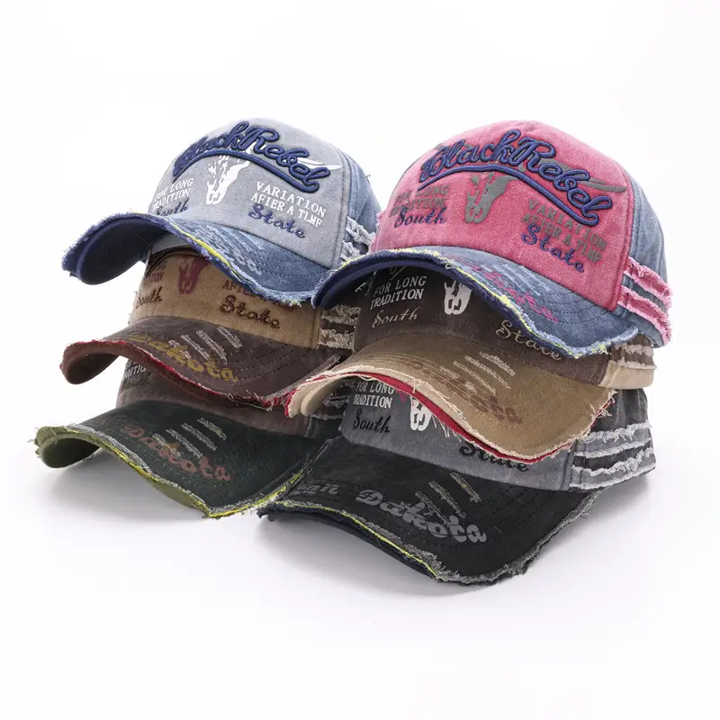 Men Navy Military Embroidered Cap Large — feature 10