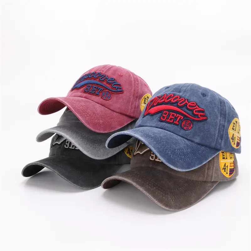 Men Navy Military Embroidered Cap Large — feature 11