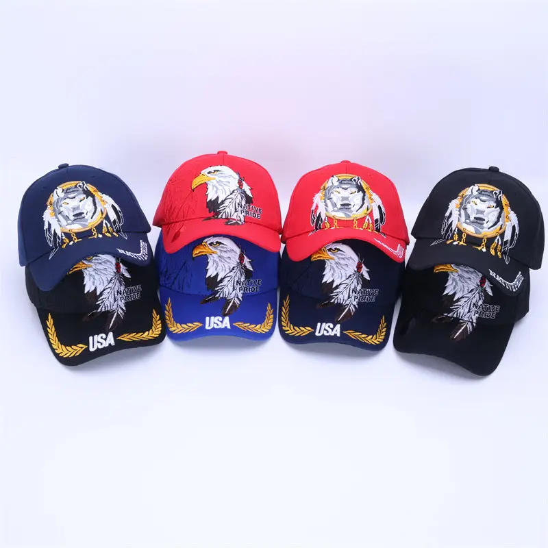 Men Navy Military Embroidered Cap Large — feature 24