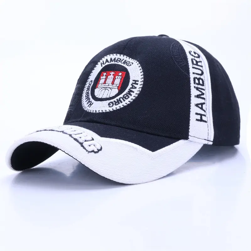 Men Navy Military Embroidered Cap Large - Image 10