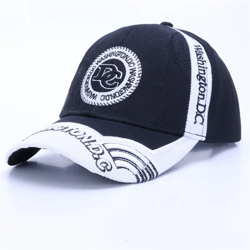 Men Navy Military Embroidered Cap Large - Image 11